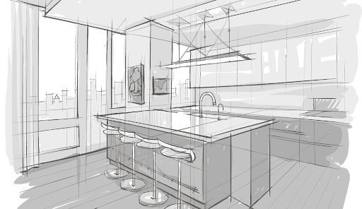 طراحی آشپزخانه 