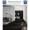 سرامیک اسلب 80*160 برای کف مشکی نانو پولیش آژاکس ایفا سرام